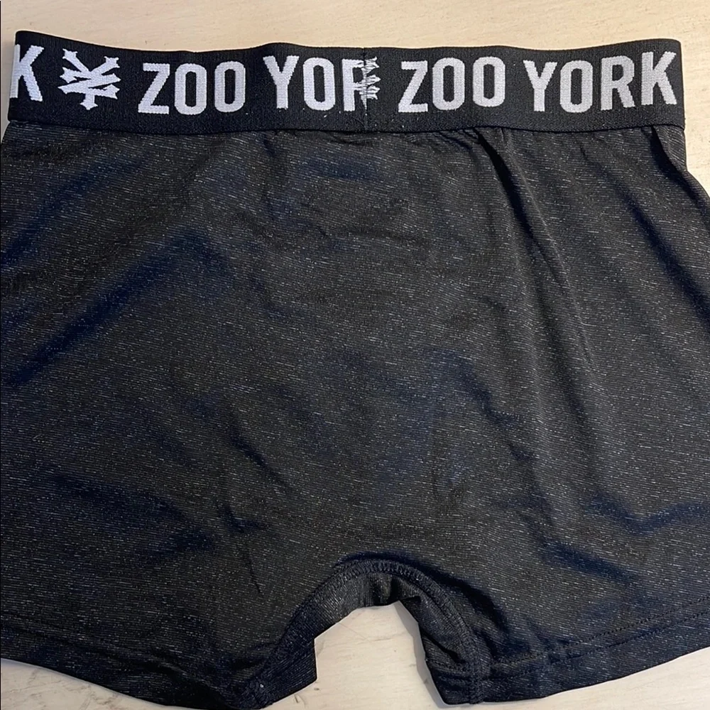 Zoo York Black Boxer Briefs with Elastic Waistband
